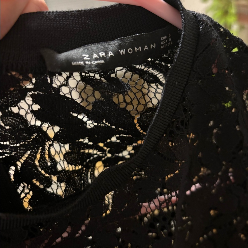 Zara lace long sleeve